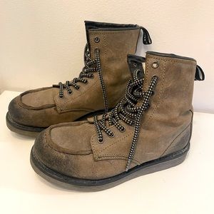Bronx combat style boots